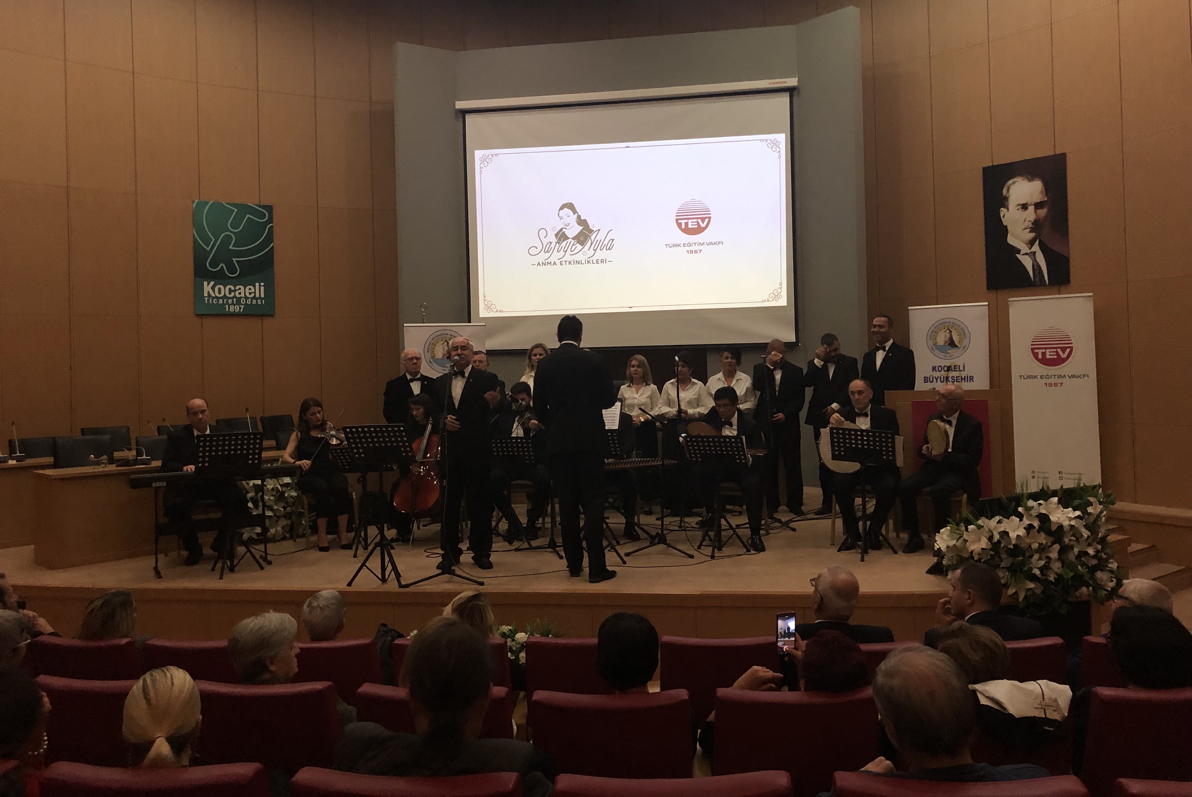 Türk Eğitim Vakfı Bağışçısı, Türk Müziği’nin Unutulmaz İsmi Safiye Ayla Kocaeli’de Anıldı