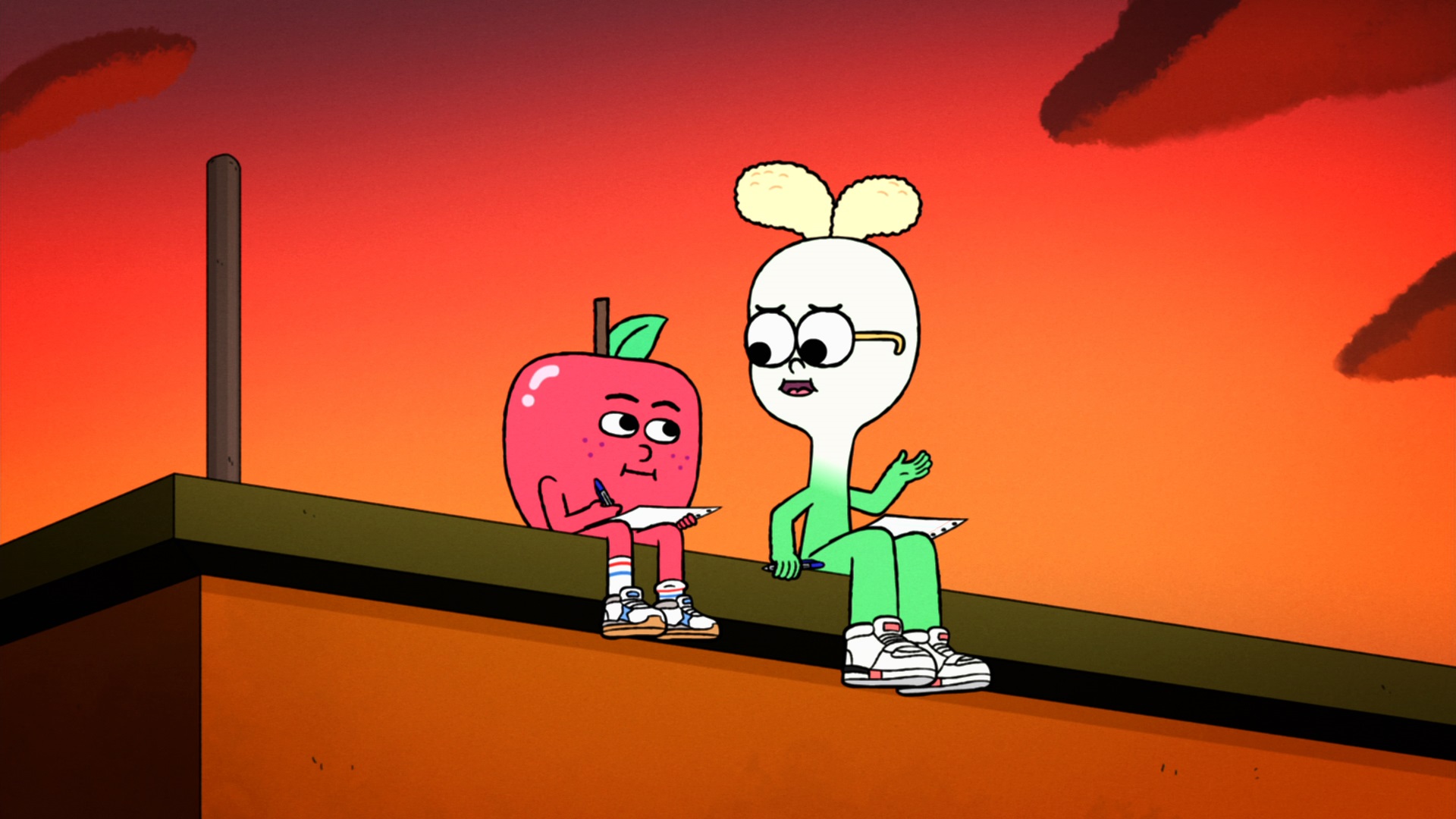 ​En neşeli Elma ve Soğan Cartoon Network’te!