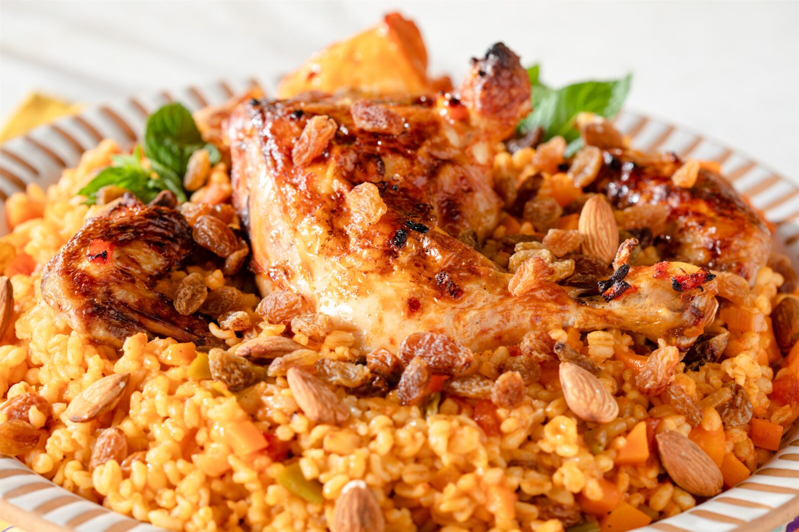 Arabistan mutfağından Tavuk Kabsa