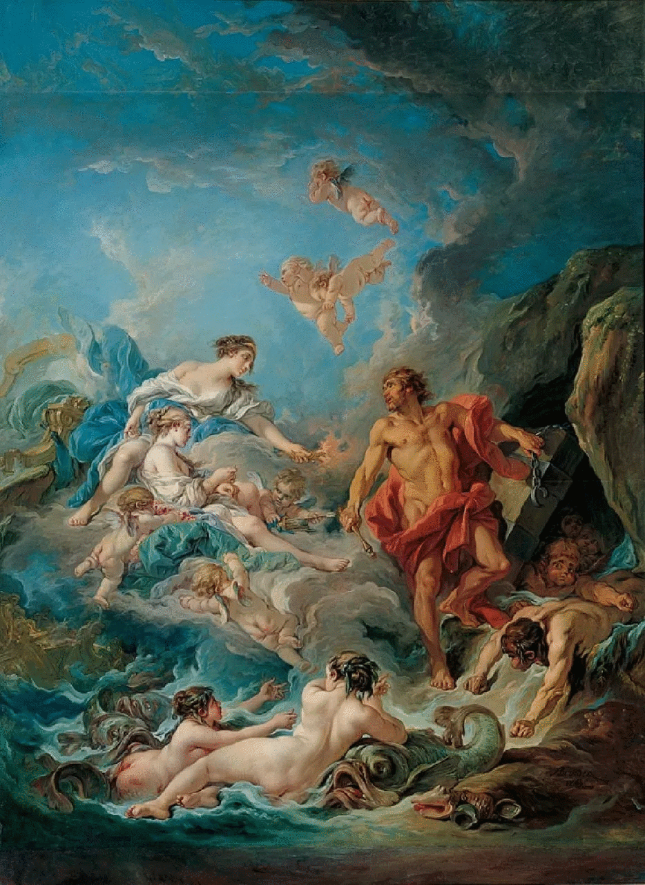 JUNO VE RÜZGAR KRALI AEOLUS