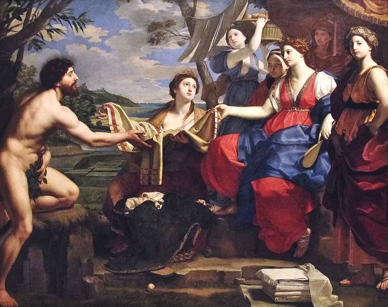 ODYSSEUS VE NAUSİKAA...