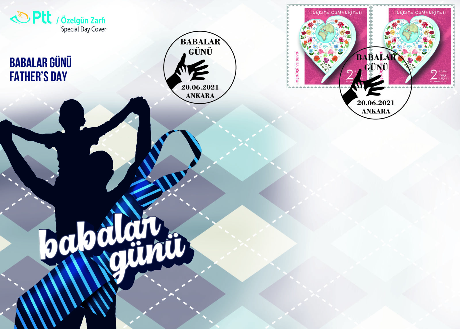 PTT’DEN BABALAR GÜNÜ İÇİN ÖZELGÜN ZARFI